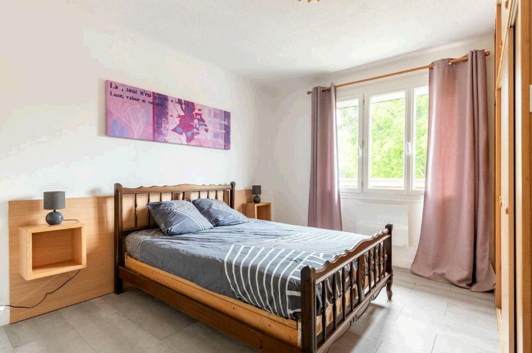 Jolie Appart T4 La Zoune Avec Jardin 8 Personnes Chorges Kültér fotó
